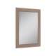 SMVM2434-MR-FR01-TW 24-in x 34-in Remington Framed Vanity Mirror, Tan Wood