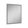 SMVM3034-MR-FR02-LG 30-in x 34-in Latitude Framed Vanity Mirror, Light Grey