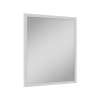 SMVM3034-MR-FR02-WH 30-in x 34-in Latitude Framed Vanity Mirror, White