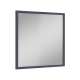 SMVM3634-MR-FR02-NB 36-in x 34-in Latitude Framed Vanity Mirror, Navy Blue