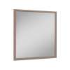 SMVM3634-MR-FR02-TW 36-in x 34-in Latitude Framed Vanity Mirror, Tan Wood