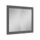 SMVM3634-MR-FR01-SG 36-in x 34-in Remington Framed Vanity Mirror, Smokey Grey