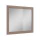 SMVM3634-MR-FR01-TW 36-in x 34-in Remington Framed Vanity Mirror, Tan Wood