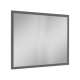 SMVM4234-MR-FR02-SG 42-in x 34-in Latitude Framed Vanity Mirror, Smokey Grey