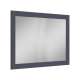 SMVM4234-MR-FR01-NB 42-in x 34-in Remington Framed Vanity Mirror, Navy Blue