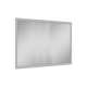SMVM4834-MR-FR02-LG 48-in x 34-in Latitude Framed Vanity Mirror, Light Grey