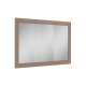 SMVM4834-MR-FR01-TW 48-in x 34-in Remington Framed Vanity Mirror, Tan Wood