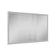 SMVM5434-MR-FR02-LG 54-in x 34-in Latitude Framed Vanity Mirror, Light Grey