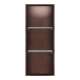 SMSTV3414-CM 14-in x 4-in x 34-in Recessed Stainless Steel Vertical Shower Storage Pod With Two Shelves, Copper Metallic