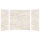 SMMWK603660-48V Monterey 60-in x 36-in x 60-in Glue to Wall 3-Piece Tub Wall Kit, Butterscotch (Velvet Smooth Finish)