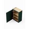 SMW1230-RTA-FR01-GR Framington 12-in x 12-in x 30-in Ready To Assemble Remington Single Door Wall Cabinet, Green