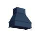SMWH3619-ASM-NB Framington 38-in x 22-in x 34-in Assembled Wood Hood, Navy Blue