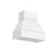 SMWH3619-ASM-WH Framington 38-in x 22-in x 34-in Assembled Wood Hood, White