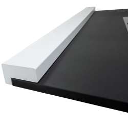 SMT60-31 Trimslate 60-in x 4.5-in x 2.75-in Trimmable Shower Base Threshold, White