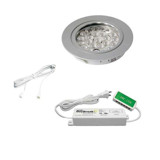 Under-Cabinet LED Puck Lighting Kit (Dimmable)