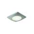 HD LED 24V 1.25W Square Surface Puck Light Aluminum in Warm White