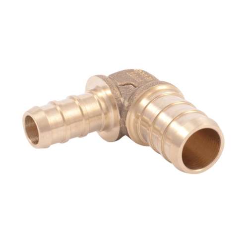 UC272LFA ELBOW 1/2X3/8 BRASS UC272LFA PEX BARBXBARB LEAD FREE