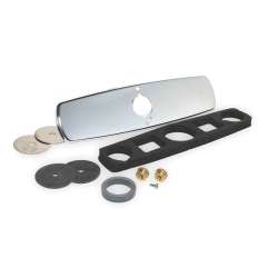 ETF-608-A Trim Plate, Single Hole Faucet, Chrome