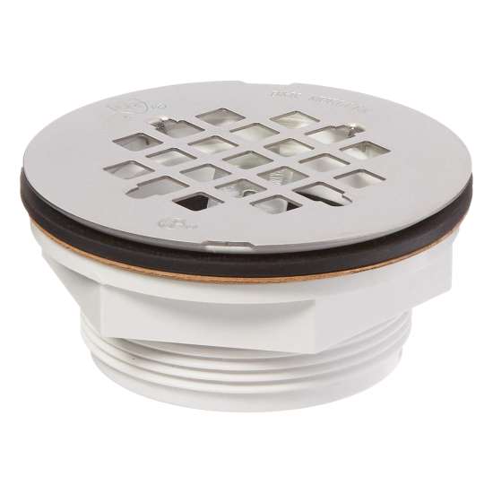 48-in x 34-in Shower Base, Walls and Door Kit, in White/Nickel with Clear Glass