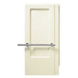 62065103-96 40-5/8-in x 65-1/4-in Shower Back Wall in Biscuit