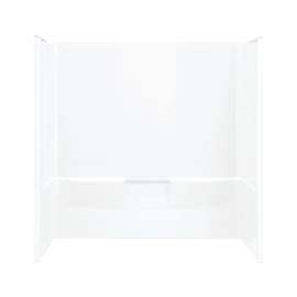 Performa Vikrell 60-In X 30-In X 60.25-In Bathtub Wall Surround