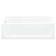 Ensemble 71121110-LNR-0 60-in L x 32-in W Rectangular Skirted Bathtub with Left-Hand Drain in White