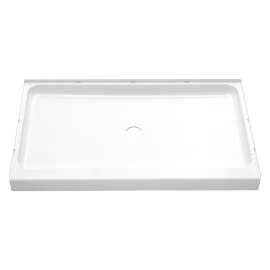 7223-5475SC-B Ensemble 60-in x 34-in Shower Base, Walls and Door Kit