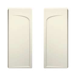 72205100 Ensemble Ensemble 1.25-in x 34-in x 72.5-in. 2-piece Direct-to-Stud Shower End Wall Set