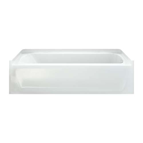 Ensemble Vikrell 60-In Alcove Bathtub With Right Hand Drain