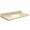 37in x 22in 2cm Thick Quartz Vanity Top with Butterfly Edge Profile in Natures Path