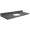 49in x 19in 2cm Thick Granite Vanity Top with Bevel Edge Profile in Blue Pearl