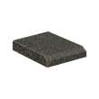 31in x 19in 2cm Thick Granite Vanity Top with Bevel Edge Profile in Baltic Brown