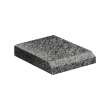 25in x 22in 2cm Thick Granite Vanity Top with Bevel Edge Profile in Blue Pearl
