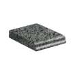 31in x 19in 2cm Thick Granite Vanity Top with Butterfly Edge Profile in Blue Pearl