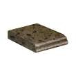43in x 22in 2cm Thick Marble Vanity Top with Butterfly Edge Profile in Cacao Nougat