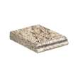 37in x 19in 2cm Thick Granite Vanity Top with Butterfly Edge Profile in Giallo Ornamental