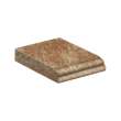 37in x 22in 2cm Thick Granite Vanity Top with Butterfly Edge Profile and 4in Spread Faucet Holes