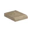 61in x 22in 2cm Thick Marble Vanity Top with Single Bowl, Bevel Edge Profile in Java Coast