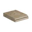 37in x 22in 2cm Thick Marble Vanity Top with Butterfly Edge Profile in Java Coast