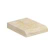 61in x 22in 2cm Thick Marble Vanity Top with Single Bowl, Bevel Edge Profile in Oman Beige