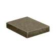 25in x 22in 3cm Thick Granite Vanity Top with Eased Edge Profile in Sea Green