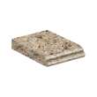 49in x 19in 2cm Thick Quartz Vanity Top with Butterfly Edge Profile