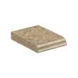 49in x 22in 2cm Thick Quartz Vanity Top with Butterfly Edge Profile in Windsor Castle