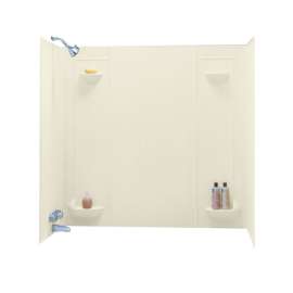 30-in D x 60-in W x 57-in H Veritek Bathtub Wall Kit