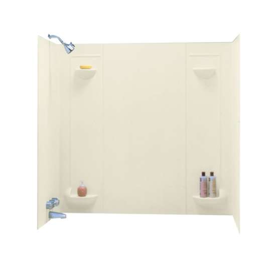 30-in D x 60-in W x 57-in H Veritek Bathtub Wall Kit