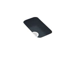 10.875-in D x 17.625-in W x 7.5-in H Solid Surface Undermount Single Bowl Kitchen Sink with 0-Hole