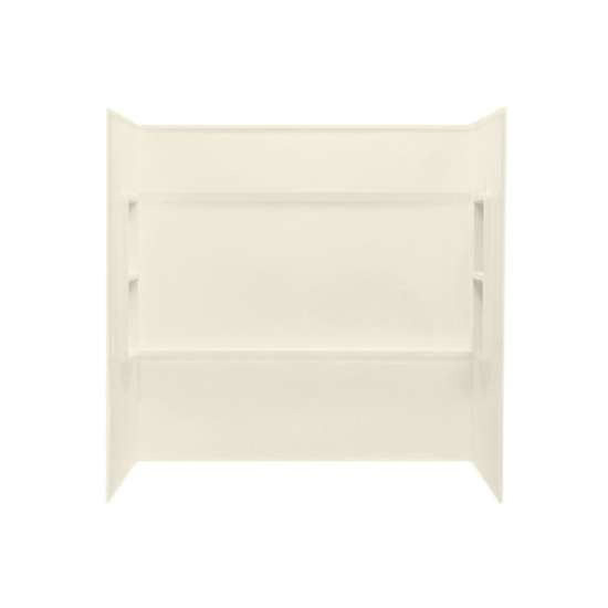 28.25-in D x 60-in W x 59.5-in H Veritek Bath Walls