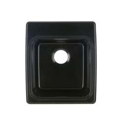 20-in D x 17.25-in W x 10.5-in H Solid Surface Utility Sink