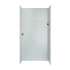 36-in D x 48-in W x 96-in H Solid Surface Shower Wall Surround in Tahiti Gray
