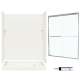 SQP326R018-M58570NC 72.5-in x 60-in x 32-in 5-Piece Alcove Shower Kit in Bisque